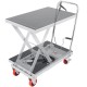 Hidraulinis žirklinis vežimėlis-keltuvas, 230 kg, kėlimo aukštis 220-720 mm