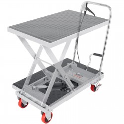 Hidraulinis žirklinis vežimėlis-keltuvas, 230 kg, kėlimo aukštis 220-720 mm
