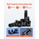 Smūginių galvučių rinkinys 39vnt, 6 briaunų, 9-30mm, Cr-V plienas
